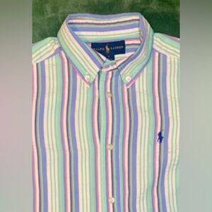 Polo Ralph Lauren Cotton Button Down Shirt, Size: Boy 7
